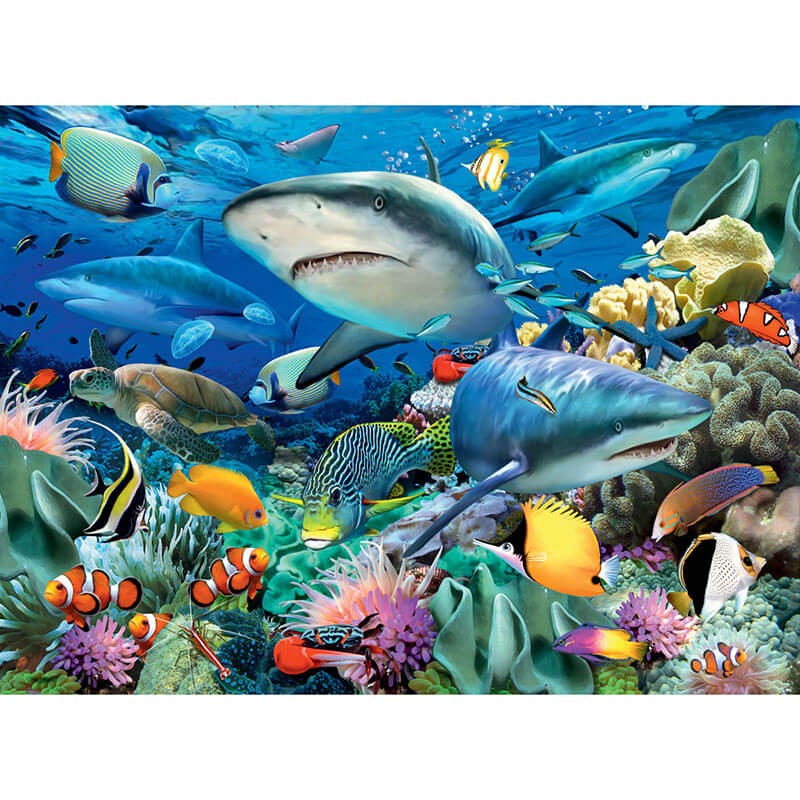 Shark Reef 100pcs Puzzle