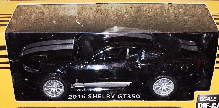 Shelby 1/43 2016 Shelby GT350 (Black/Gray)