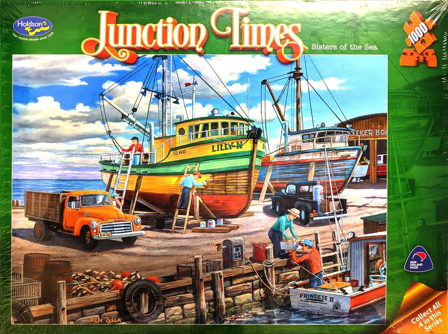 Sisters of the Sea by Ken Zylla 1000pc Puzzle