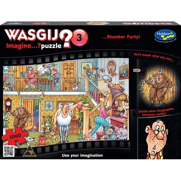 Slumber Party by Neil Easton 1000 pcs Wasgij No.3 Puzzle