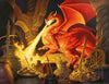 Smaug Dragon by Greg & Tim Hildebrandt 1000pc Puzzle