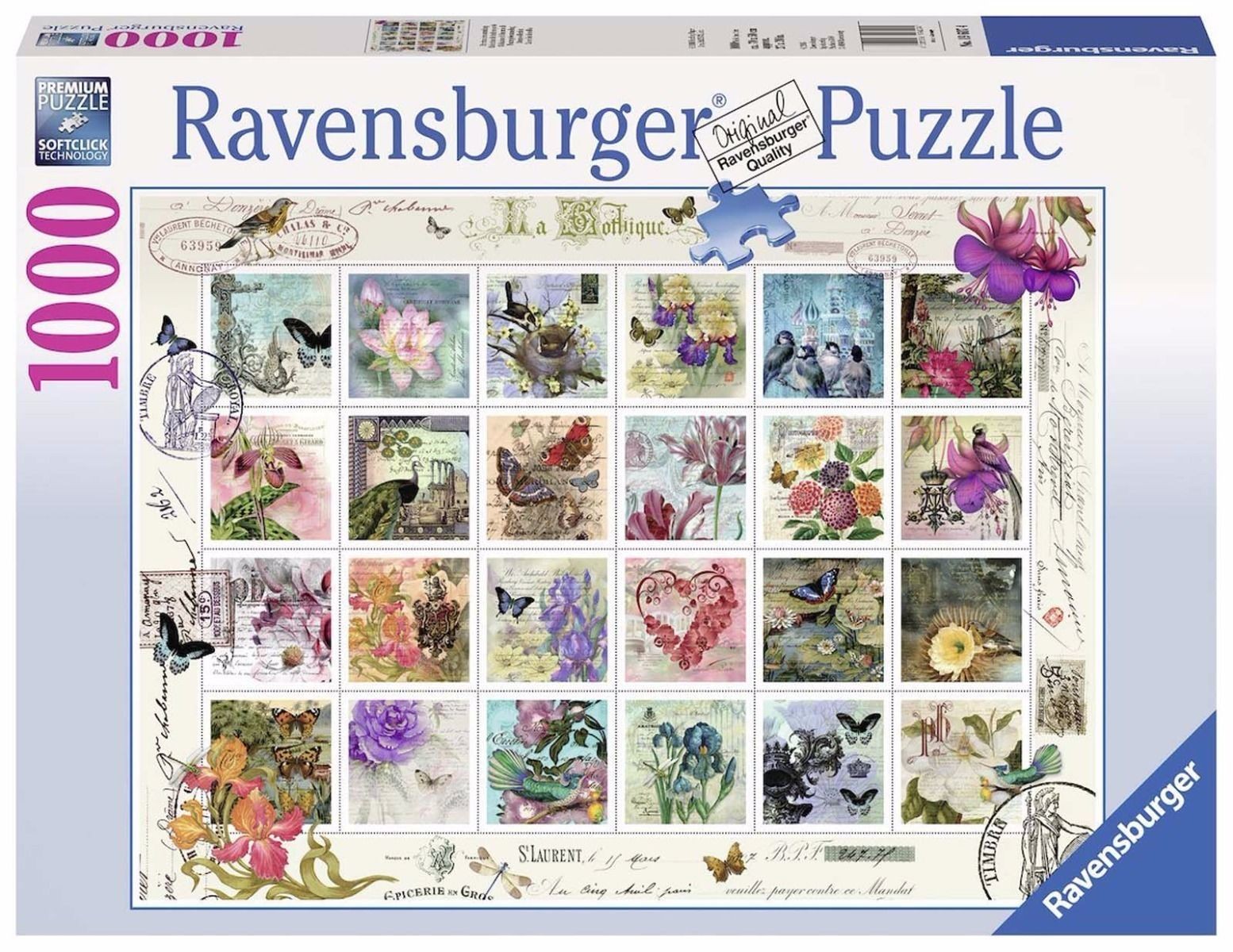 Stamp Collection 1000pc Puzzle