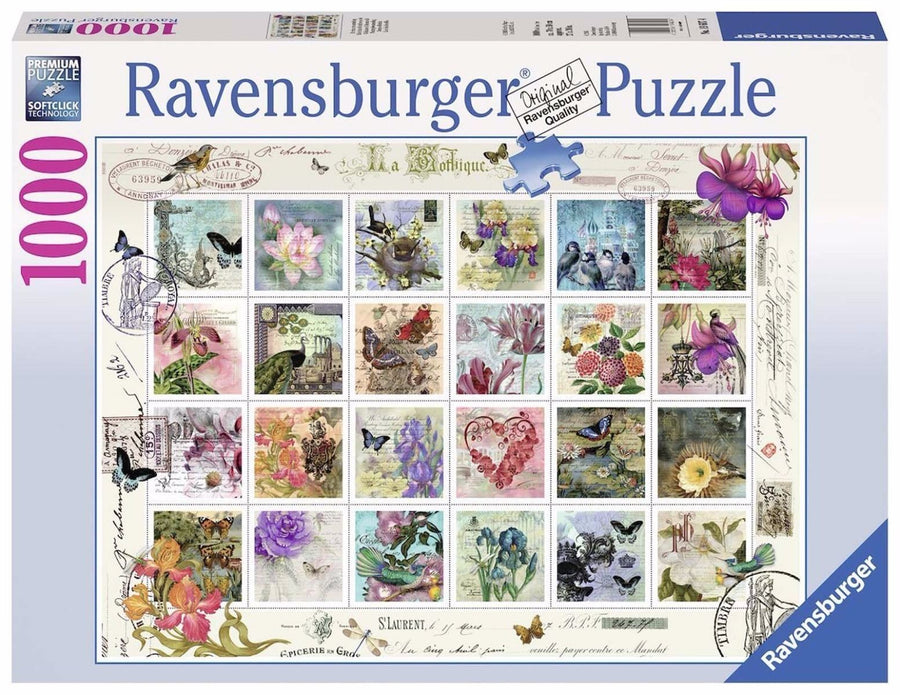 Stamp Collection 1000pc Puzzle