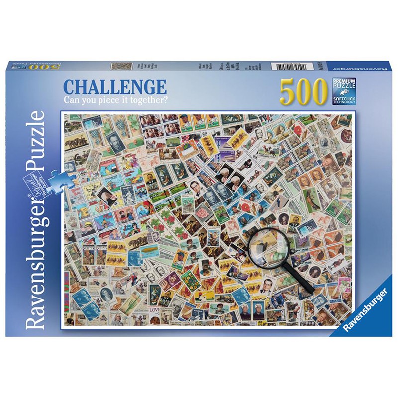 Stamps Challenge 500pcs Puzzle