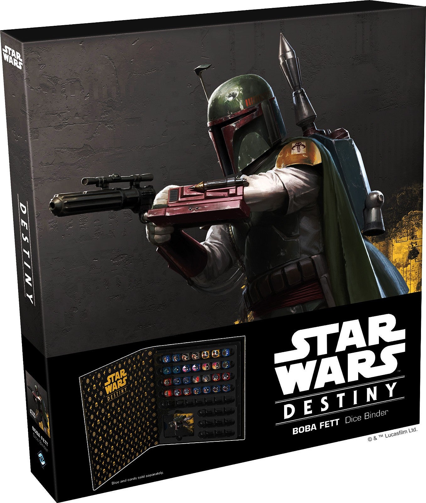 Star Wars Destiny Boba Fett Dice Binder
