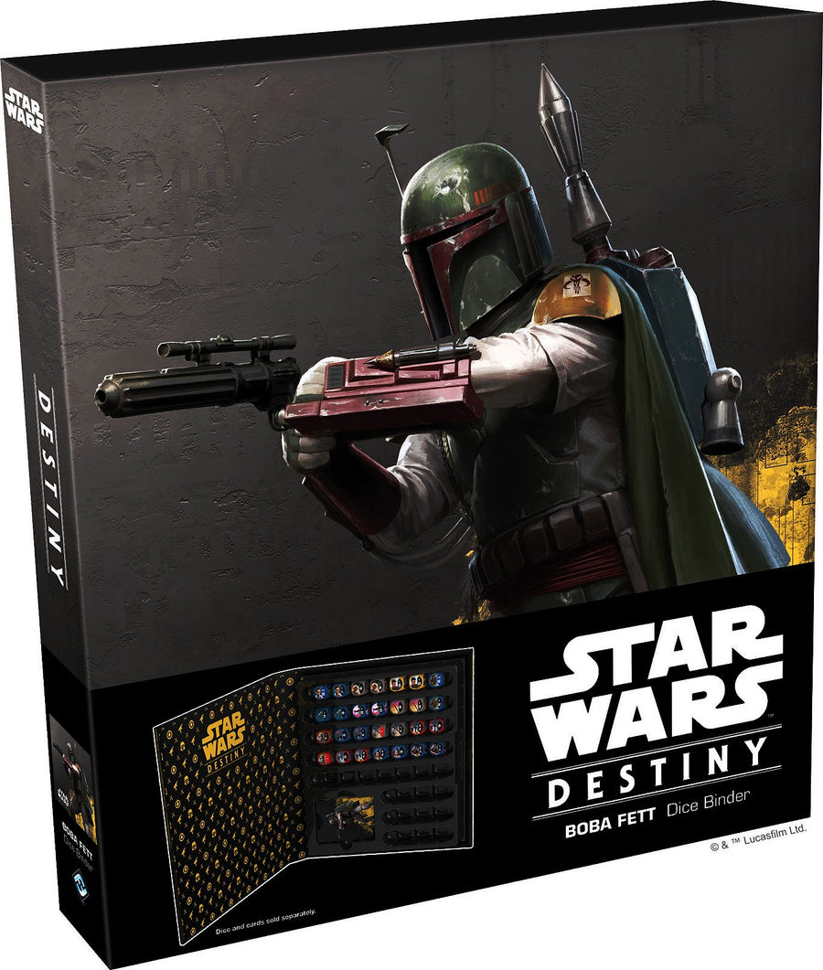 Star Wars Destiny Boba Fett Dice Binder