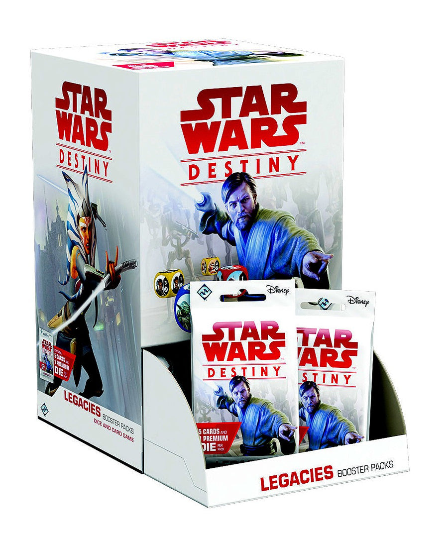 Star Wars Destiny Legacies Booster Display