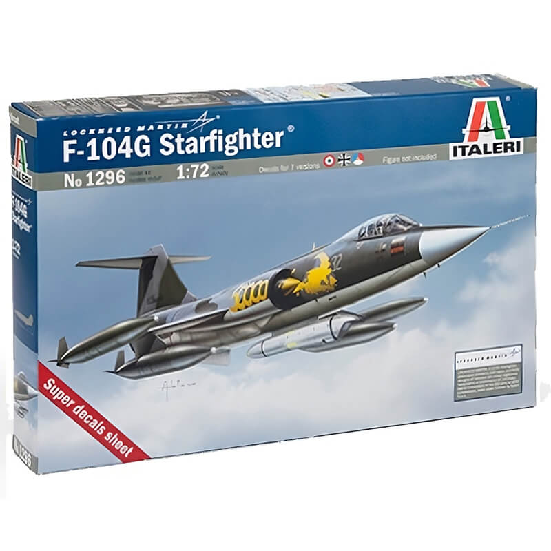 Italeri 1/72 Lockheed Martin F-104G Starfighter Kit