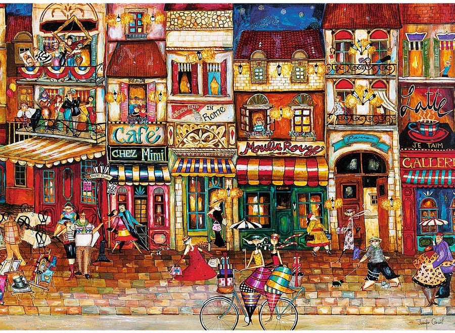 Streets of France by Jennifer Garant 1000pcs Puzzle