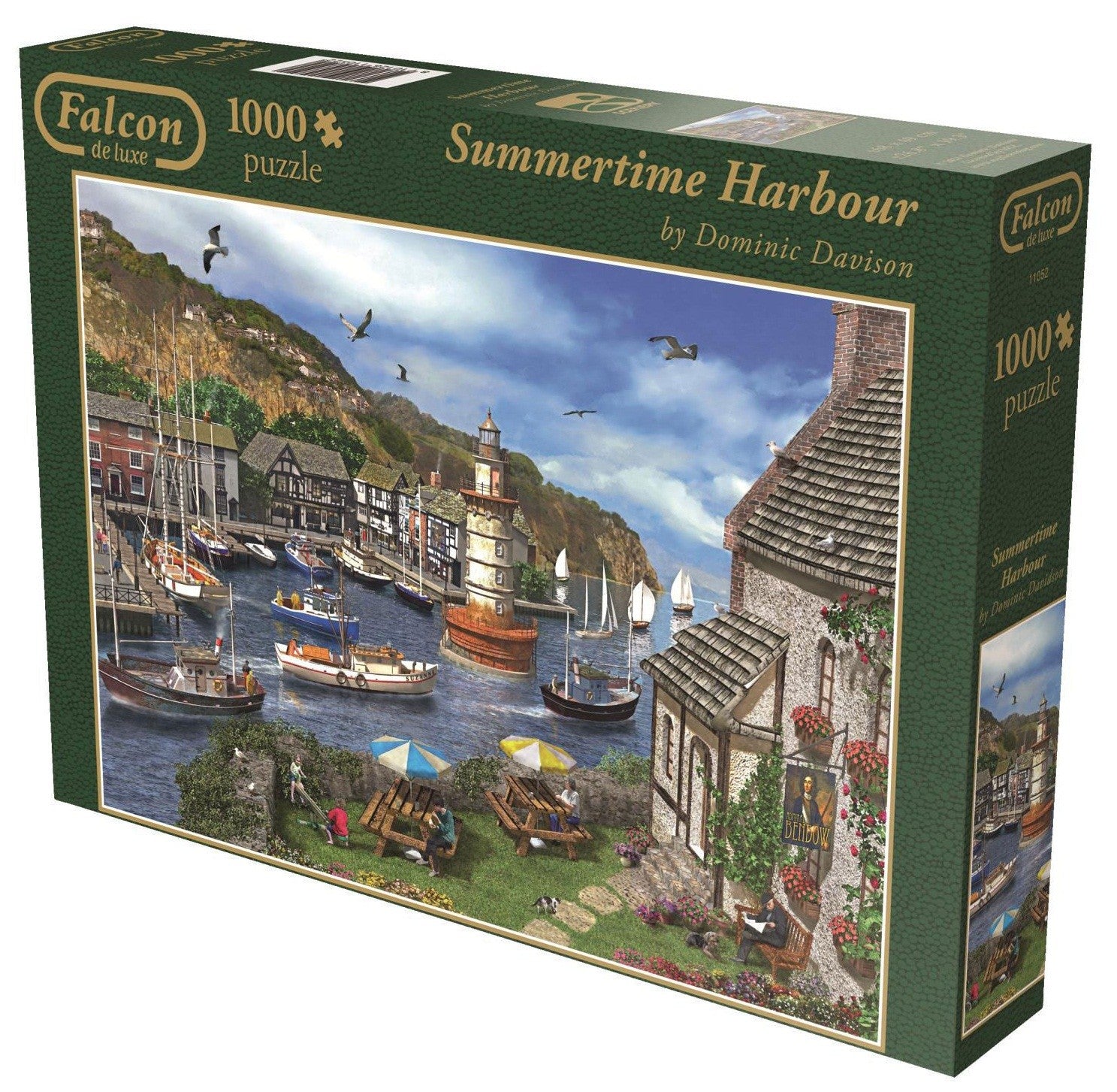 Summertime Harbour by Dominic Davison 1000pc Puzzle