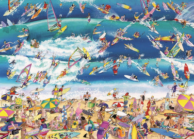 Surfing by Roger Blachon 1000 pces Puzzle