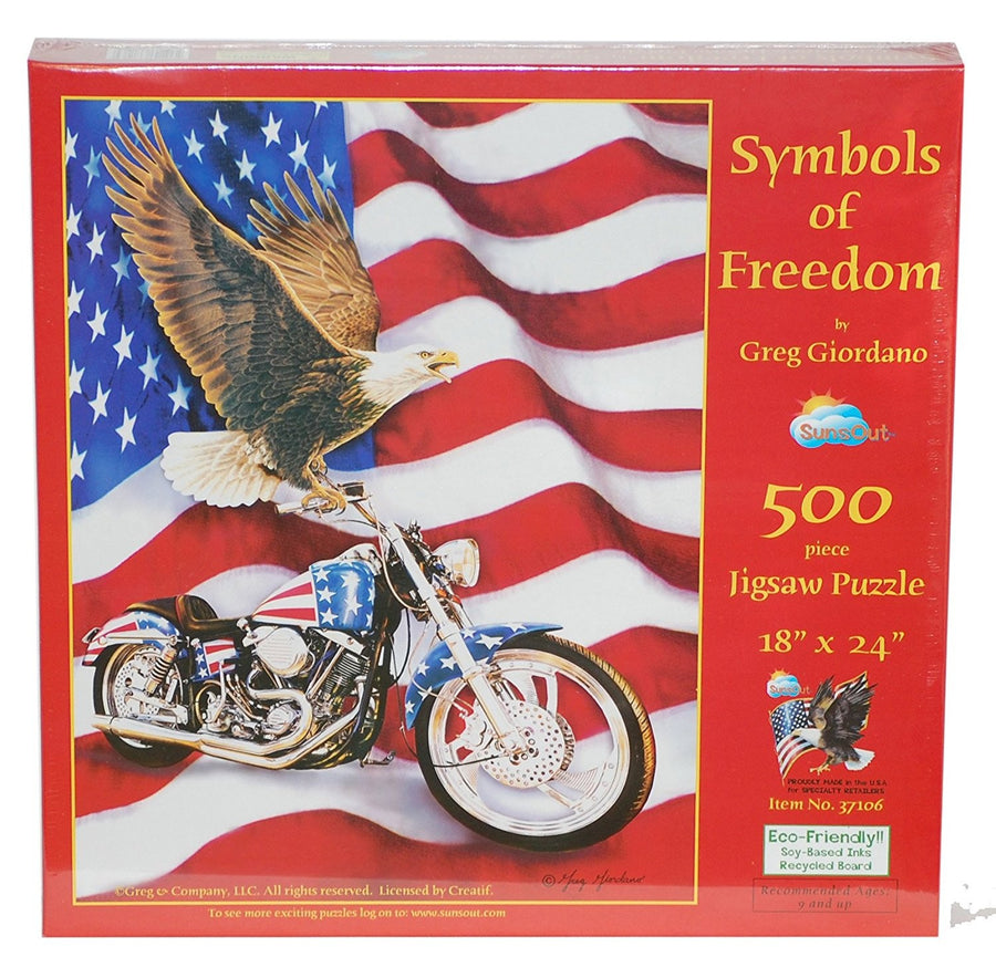 Symbols of Freedom by Greg Giordano 500pc Puzzle
