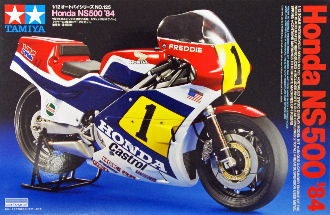 Tamiya 1/12 Honda NS500 '84 Kit TA-14125