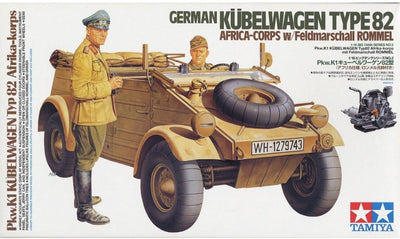 Tamiya 1/16 German Kubelwagen Type 82: Africa Corps Kit