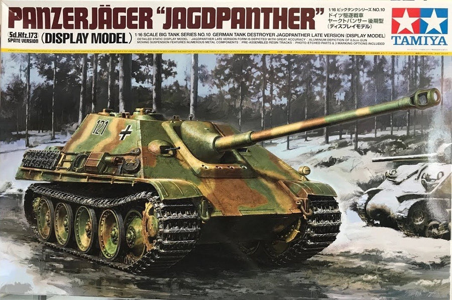 Tamiya 1/16 Panzerjager "Jagdpanther" (Sd.Kfz.173) Spate Version TA-36210