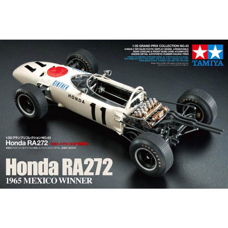Tamiya 1/20 Honda RA272 1965 Mexico Winner Kit