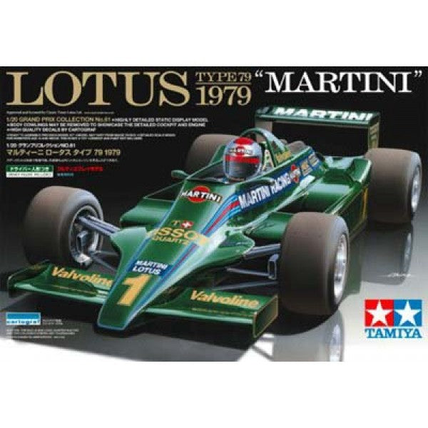 Tamiya 1/20 Lotus Type 79 1979 "Martini" Kit TA-20061