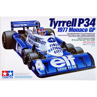 Tamiya 1/20 Tyrrell P34 1977 Monaco GP Kit