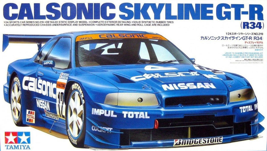 Tamiya 1/24 Calsonic Skyline GT-R (R34) Kit