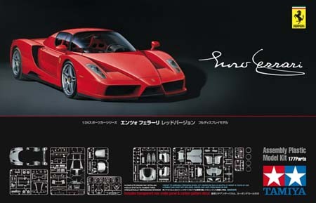 Tamiya 1/24 Enzo Ferrari Red Version Kit