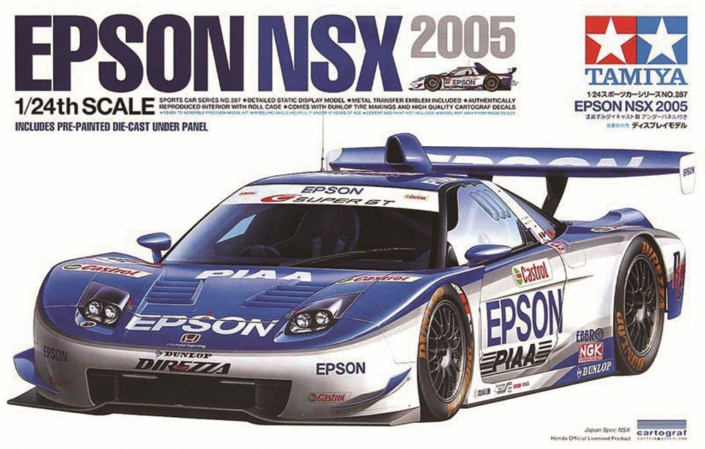 Tamiya 1/24 Epson NSX 2005 Kit TA-24287