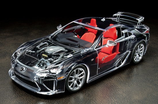 Tamiya 1/24 Full-View Lexus LFA (Transparent) Kit TA-24325