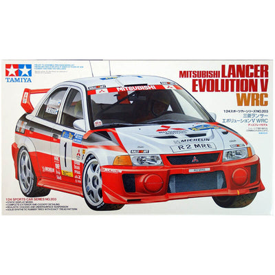 Tamiya 1/24 Mitsubishi Lancer Evolution V WRC Kit