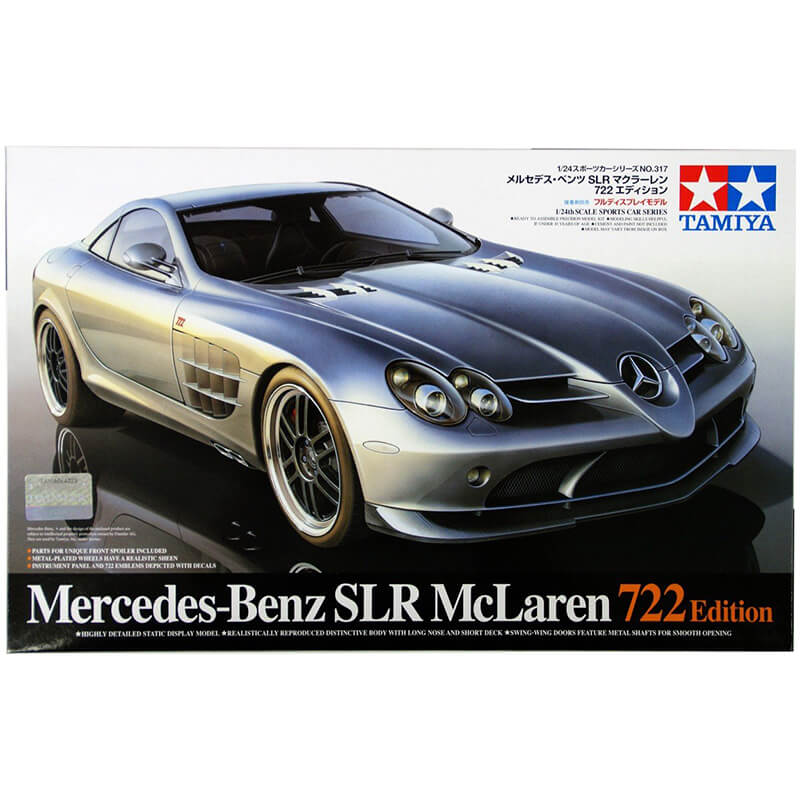 Tamiya 1/24 Mercedes-Benz SLR McLaren 722 Edition Kit