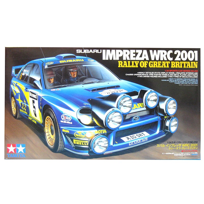 Tamiya 1/24 Subaru Impreza WRC 2001 Kit