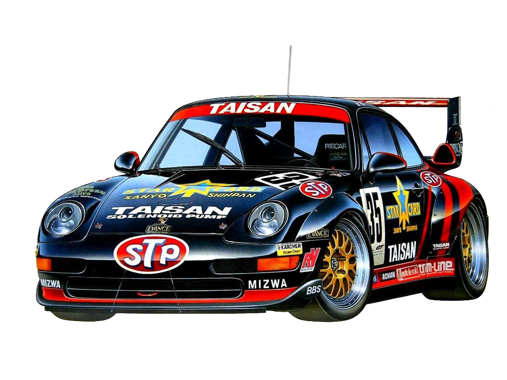 Tamiya 1/24 Taisan Starcard Porsche 911 GT2 Kit TA-24175