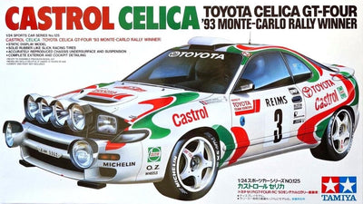 Tamiya 1/24 Toyota Castrol Celica GT-Four 93 Monte-Carlo Rally Winner