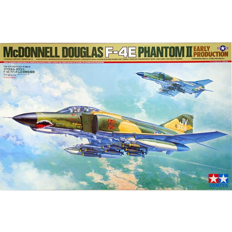Tamiya 1/32 McDonnell Douglas F-4E Phantom II Early Production Kit