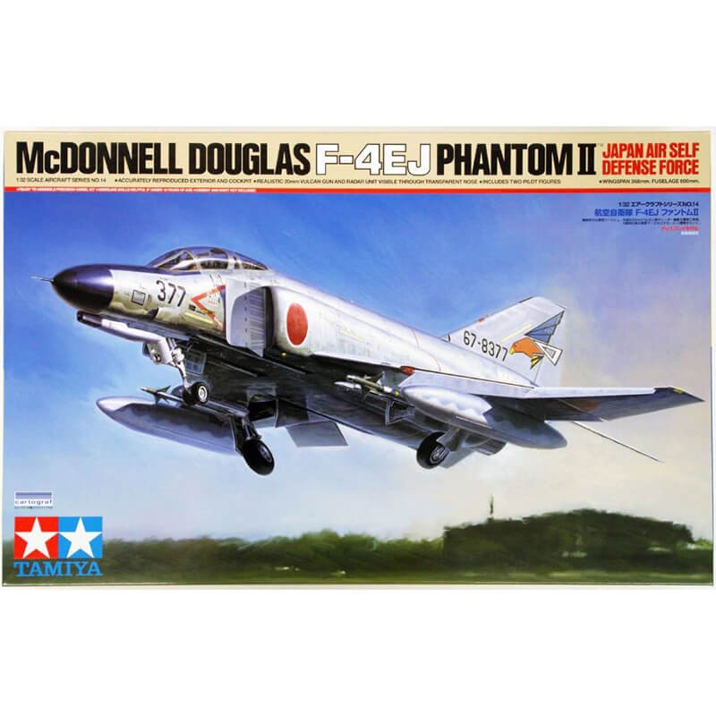 Tamiya 1/32 McDonnell Douglas F-4EJ Phantom II Japan Air Self Defense Force Kit