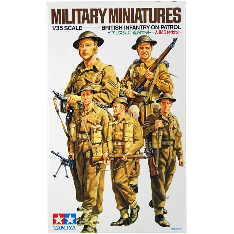 Tamiya 1/35 British Infantry on Patrol Kit