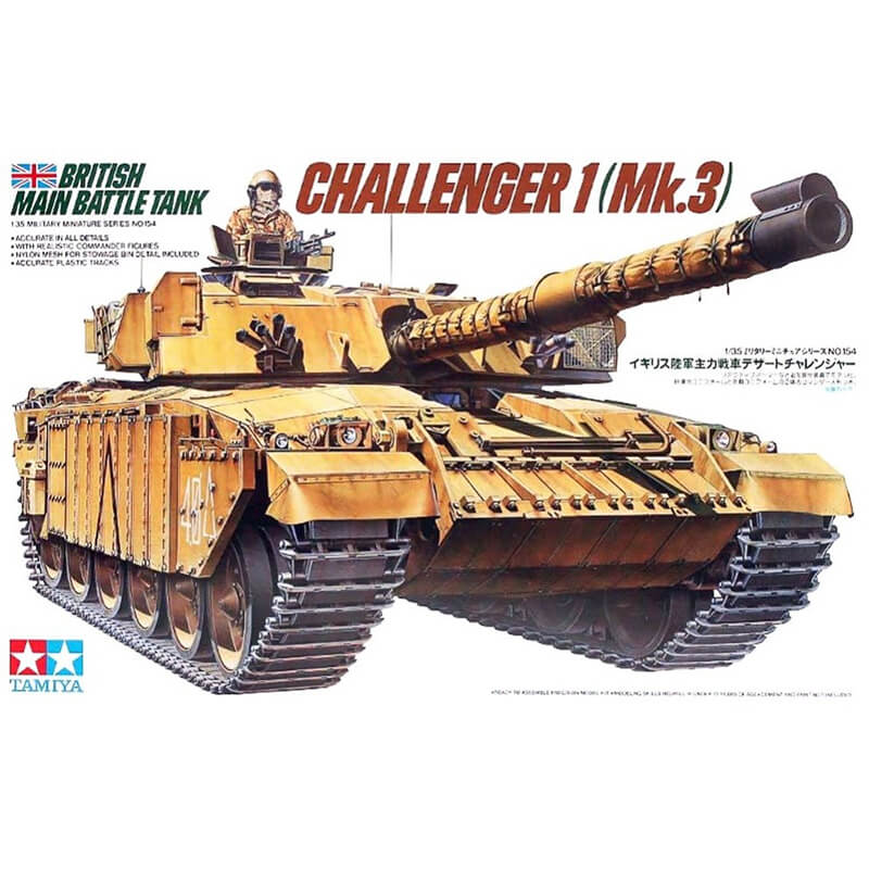 Tamiya 1/35 British Main Battle Tank Challenger 1 (Mk.3) Kit