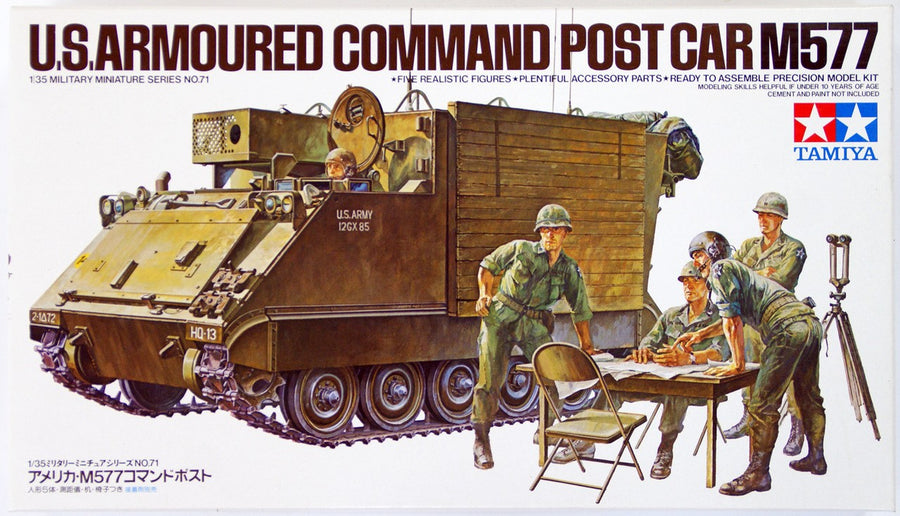 Tamiya 1/35 Commad Post Car M577 Kit