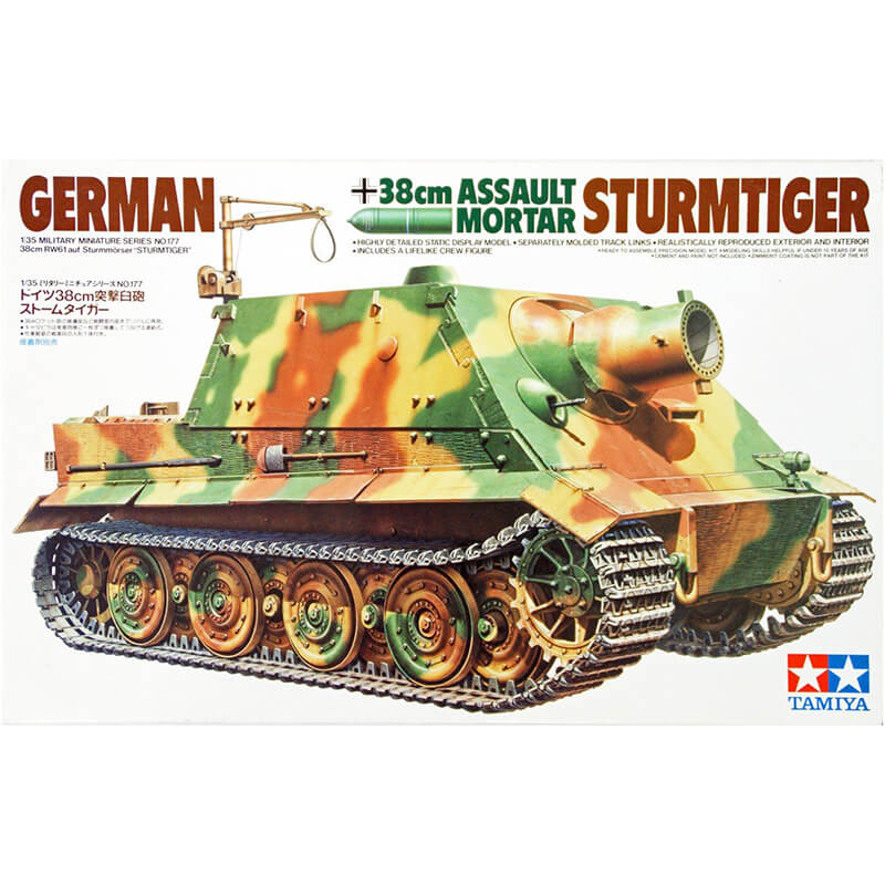 Tamiya 1/35 German 38cm Assault Mortar Sturmtiger Kit