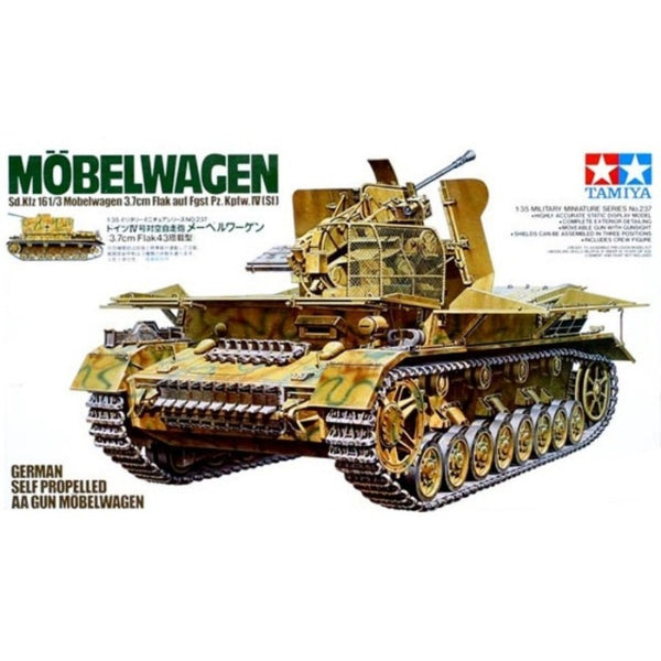 Tamiya 1/35 German AA Gun Mobelwagen Kit - Hobbies N Games