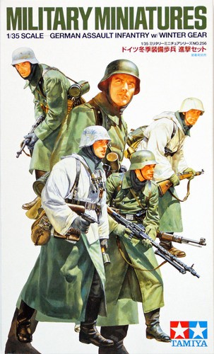 Tamiya 1/35 German Assault Infantry w/Winter Gear Kit TA-35256