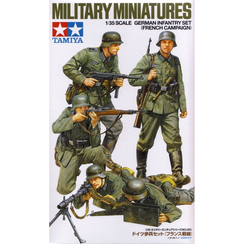 Tamiya 1/35 German Infantry Set (French Campaign) Kit