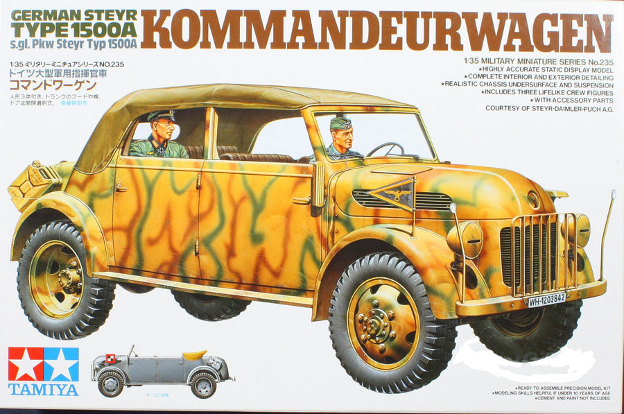 Tamiya 1/35 German Steyr Type 1500A Kommandeurwagen Kit