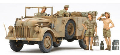 Tamiya 1/35 German Steyr Type 1500A/01 & Africa Corps Infantry at Rest Kit