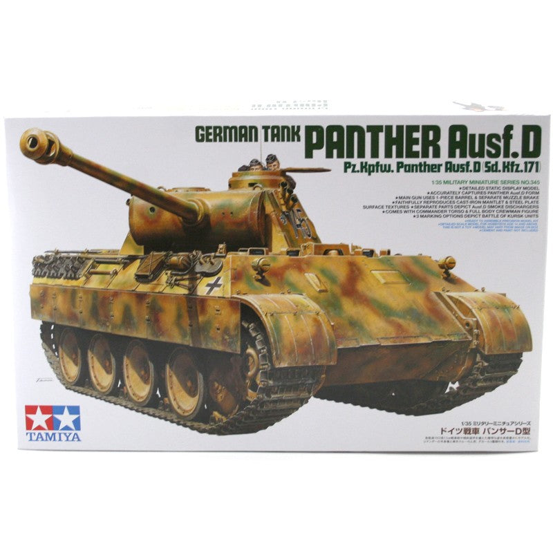 Tamiya 1/35 German Tank Panther Ausf.D Pz.Kpfw. Panther Ausf.D (Sd.Kfz.171) Kit