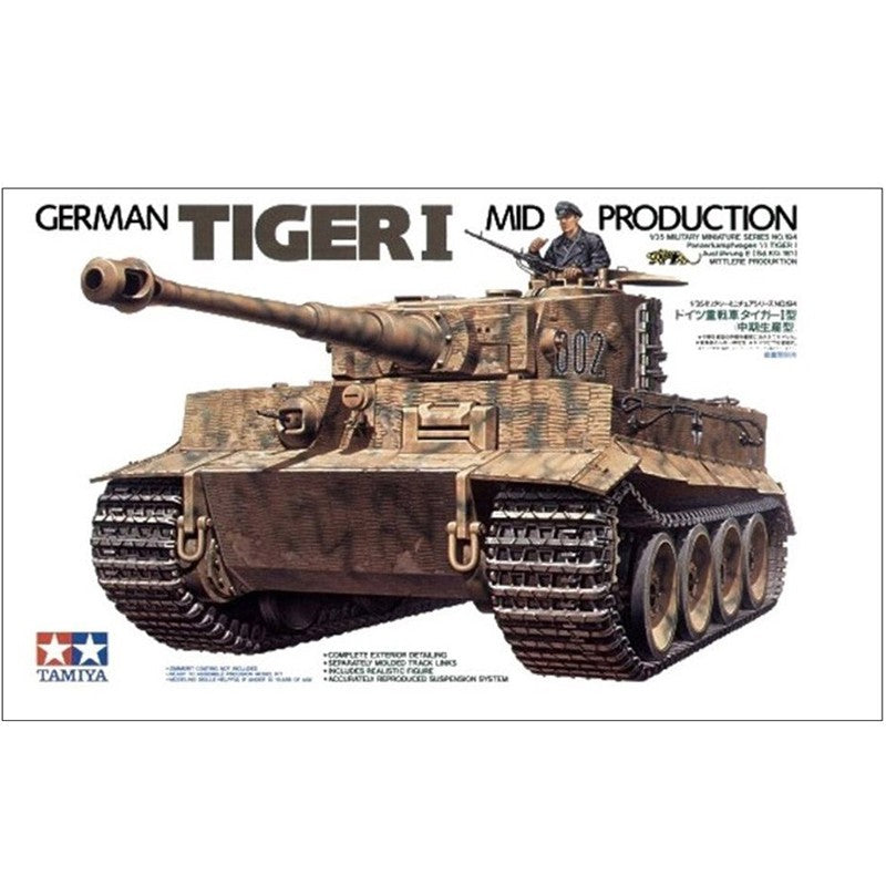 Tamiya 1/35 German Tiger I Mid Production Kit