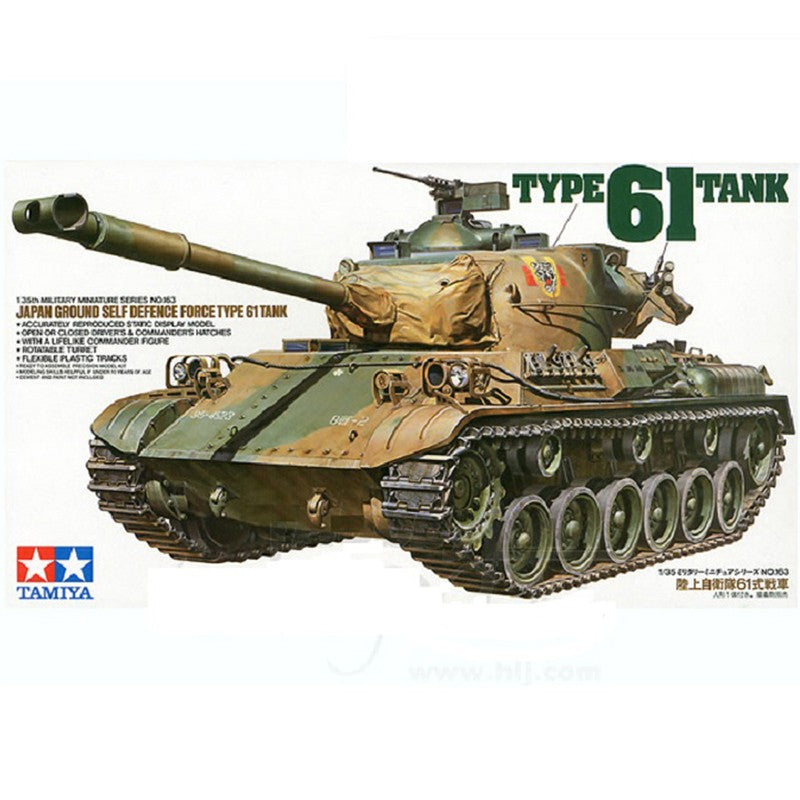 Tamiya 1/35 Japan Ground Self Defence Force Type 61 Tank Kit