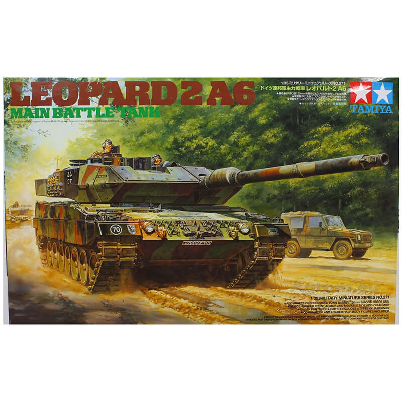 Tamiya 1/35 Leopard 2 A6 Main Battle Tank Kit