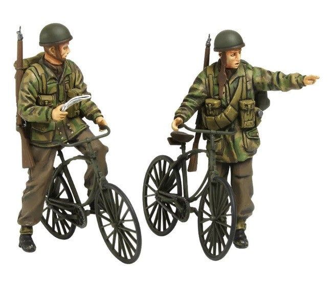 Tamiya 1/35 Military Miniatures British paratroopers & Bicycles Set Kit