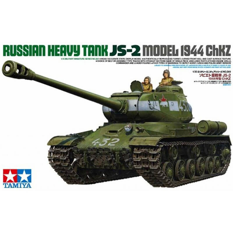 Tamiya 1/35 Russian Heavy Tank JS-2 Model 1944 ChKZ Kit