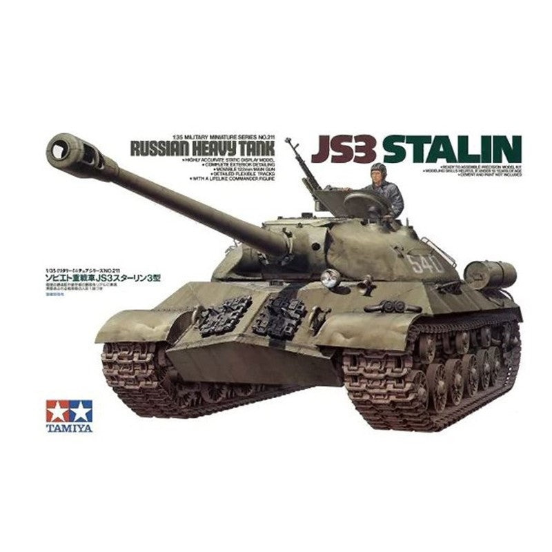 Tamiya 1/35 Russian Heavy Tank JS3 Stalin Kit