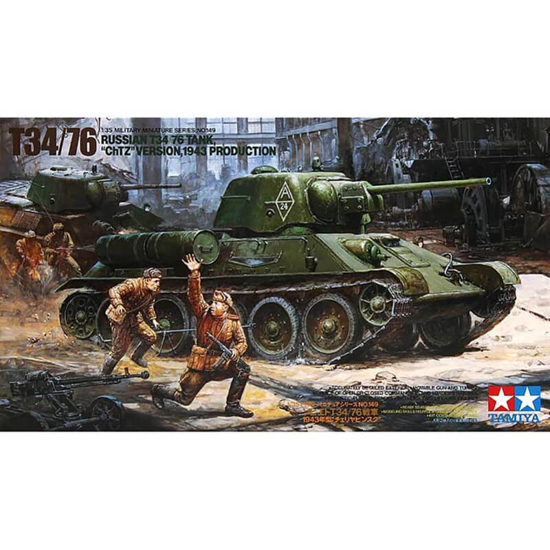 Tamiya 1/35 Russian T-34/76 ChTZ 1943 Kit